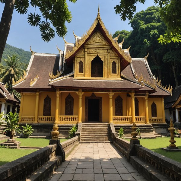 Comment organiser une visite des temples bouddhistes de Luang Prabang, Laos?