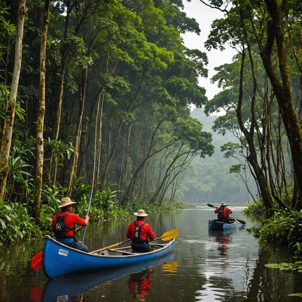 Comment organiser une expédition en canoë dans les rivières d'Amazonie?