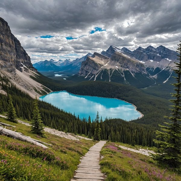 Quels sont les meilleurs sentiers pour une randonnée dans le parc national de Banff, Canada?